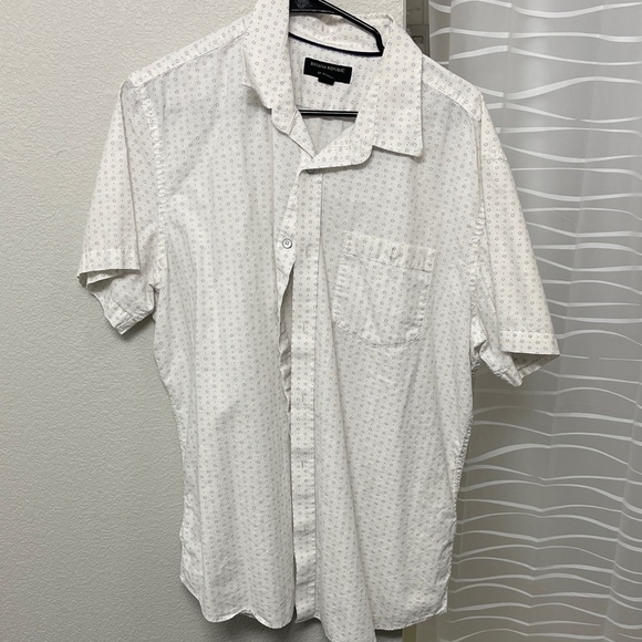 Banana Republic Other - Banana Republic Light Gray Casual Button Down Shirt